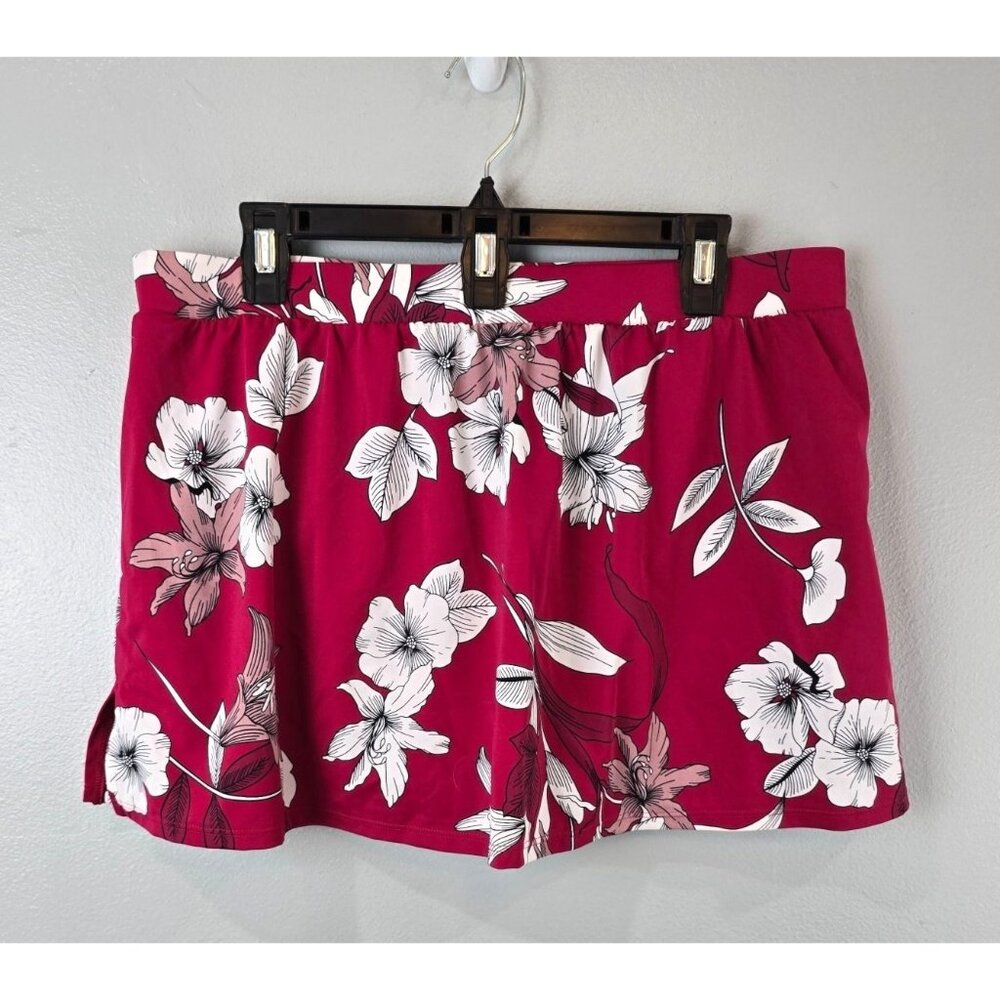 Swim by Cacique Swimsuit Bottoms Women's 16 Pink Floral Beach Summer Vacay NWOT
